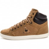 Vente Privee Le Coq Sportif Portalet Mid Craft Pigskin Nubuck Marron - Chaussures Basket Montante Homme